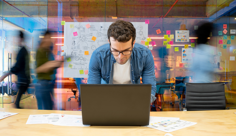 Büro Team Projekt Selbständig Web