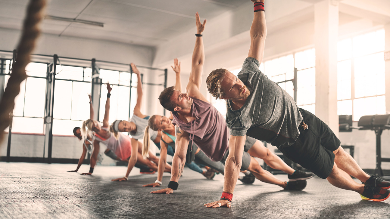 Fitness Gruppe Yoga Web