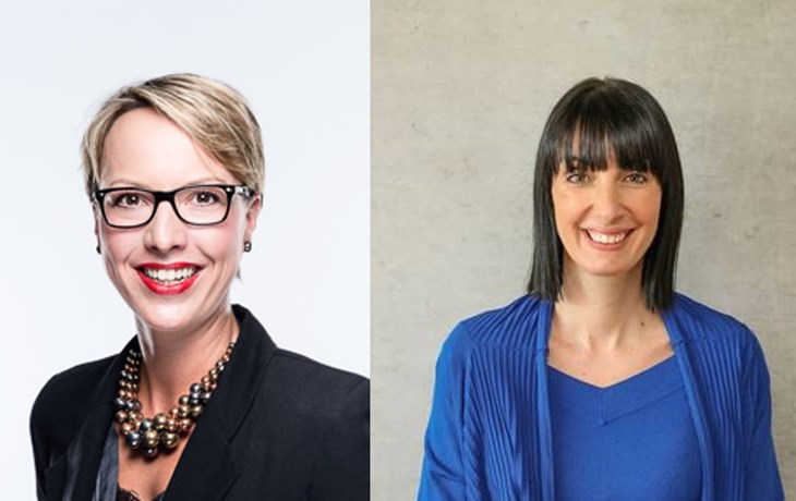 Anne-Wienke Palm (li) und Natalia Ferrara Anne-Wienke Palm (li) und Natalia Ferrara