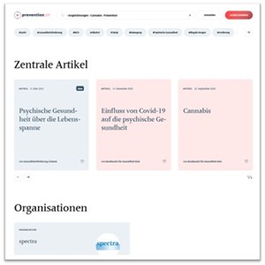 BAG lanciert Austausch- und Informationsplattform zur Prävention BAG lanciert Austausch- und Informationsplattform zur Prävention