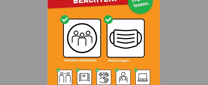 Zahl der Spitaleinweisungen bei einem Drittel der zweiten Welle Zahl der Spitaleinweisungen bei einem Drittel der zweiten Welle