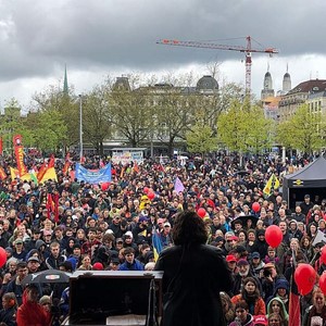 Gleichstellung als Priorität an den 1. Mai-Feiern in der Schweiz