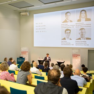 Neue Vorstandsmitglieder beim Luzerner Forum