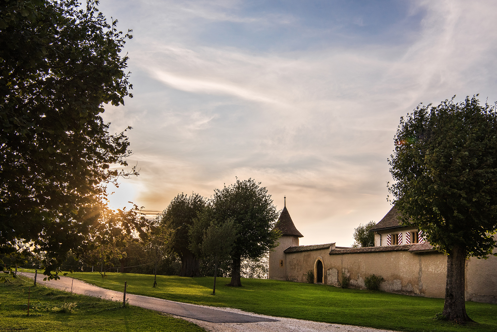 Privatschloss im Schweizer Jura