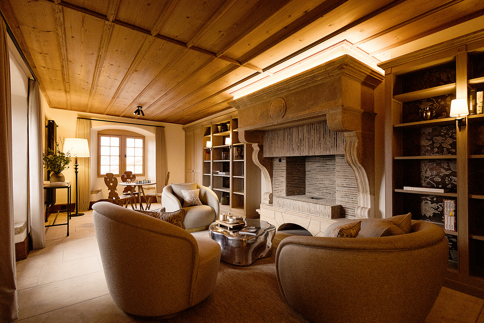 Bild 1: «Salle des Chevaliers»