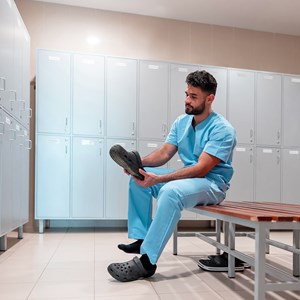Das Umkleiden zählt im Kantonsspital Baselland neu als Arbeitszeit Das Umkleiden zählt im Kantonsspital Baselland neu als Arbeitszeit