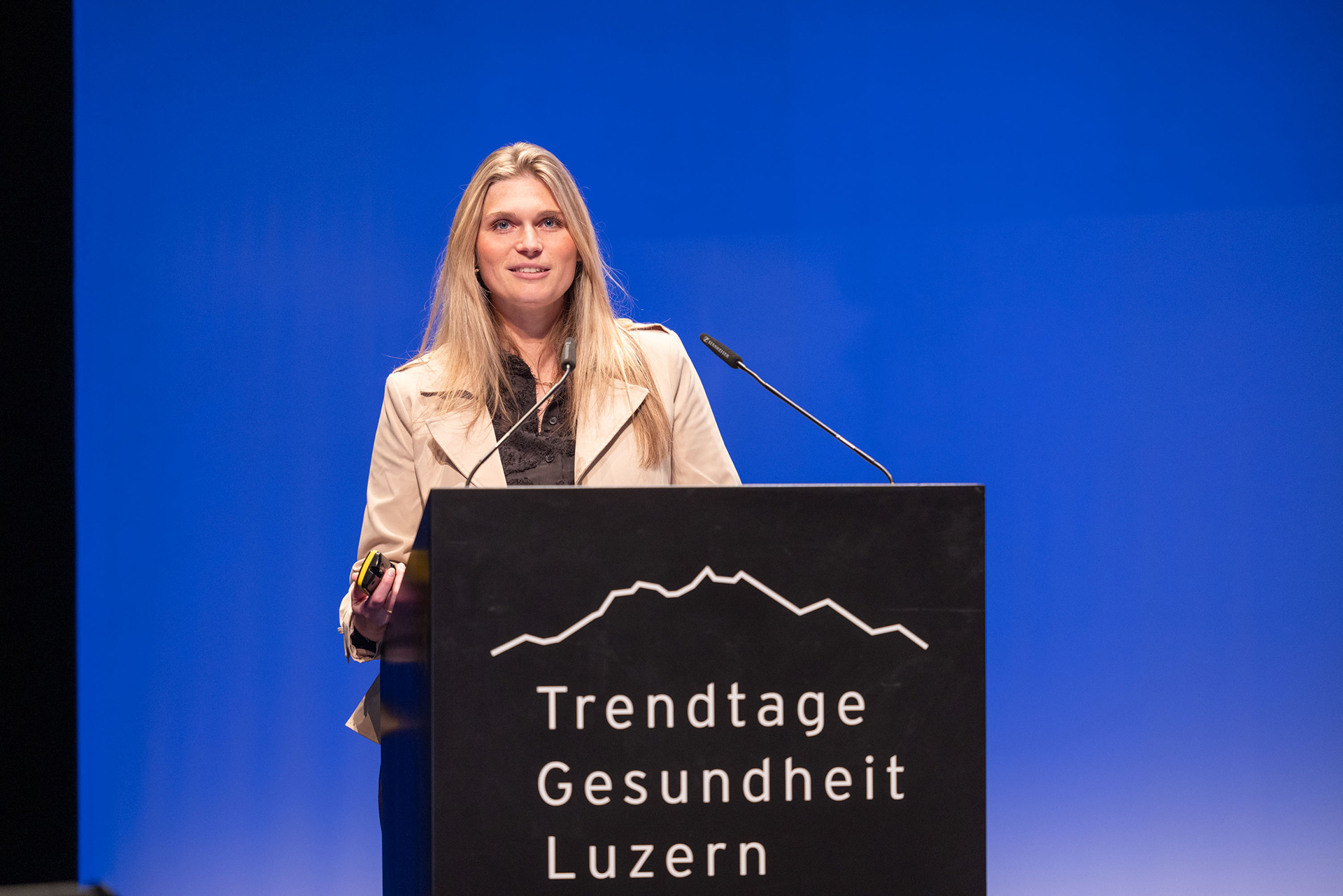 Dr. Sc. Céline Bolliger von der Universität Bern, Fachbereich Gesundheitswissenschaften