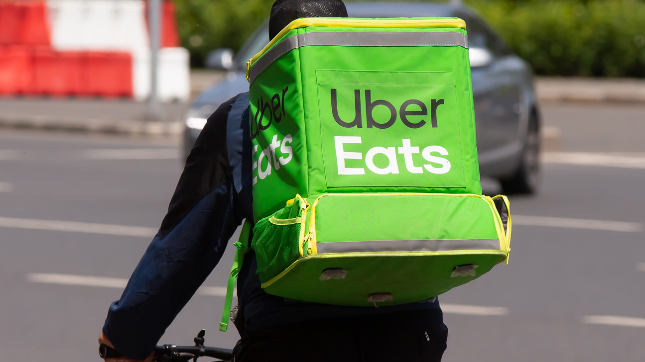 Uber Eats Velokurrier Web
