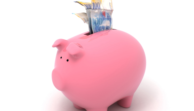 Sparschwein Geld Franken Istock 1184819912
