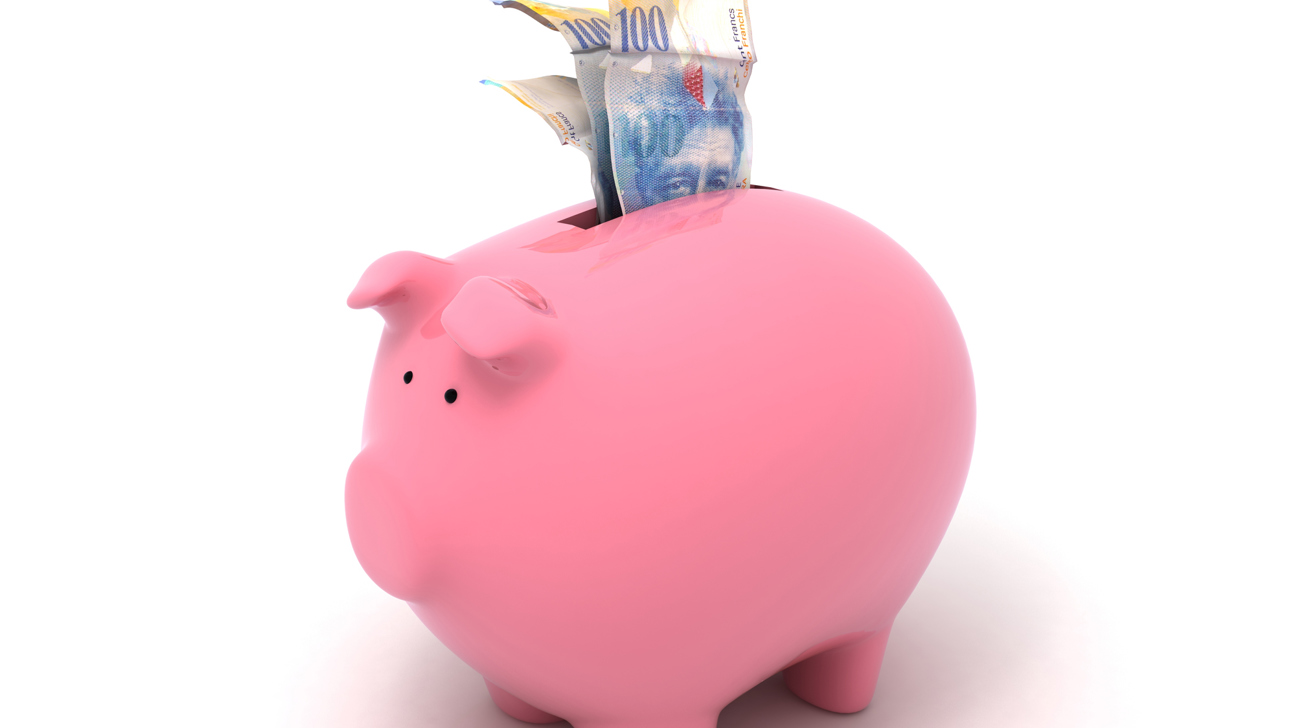 Sparschwein Geld Franken Istock 1184819912