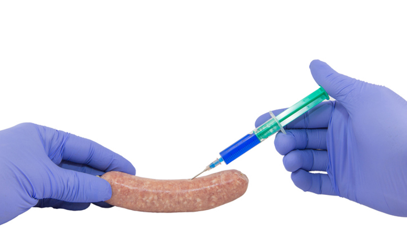 Spritze Impfung Wurst Handschuhe Istock 185695842