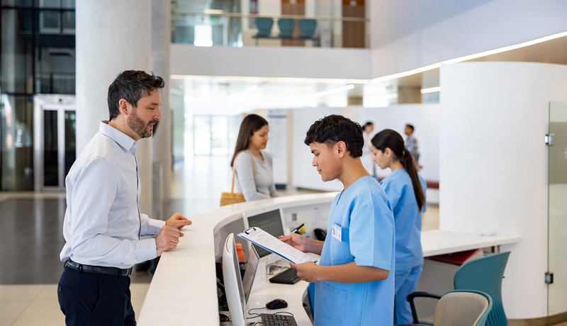 Notaufnahme Anmeldung Spital Web