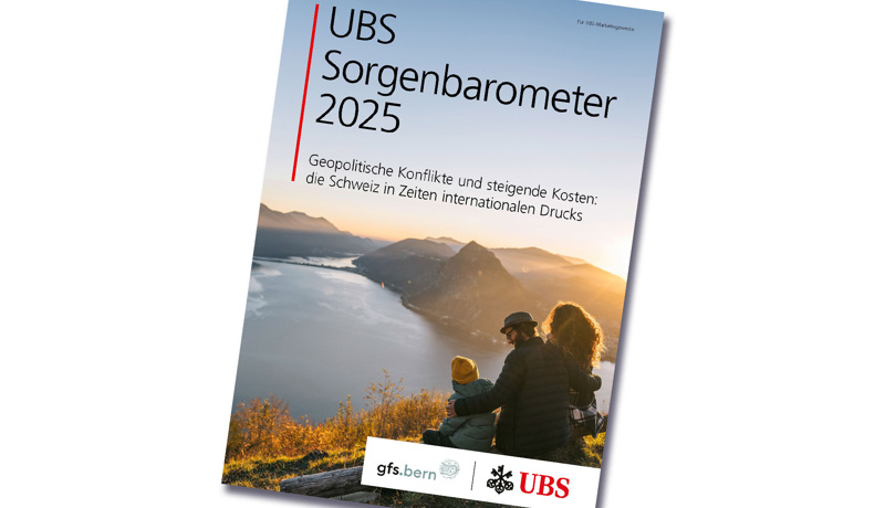UBS Sorgenbarometer 2025 Cover Breit
