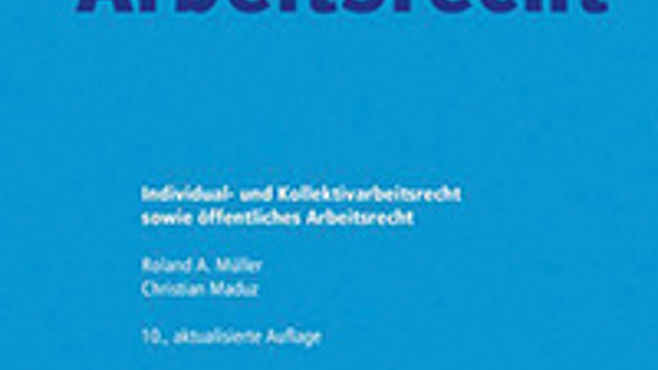 Cover Arbeitsrecht Web