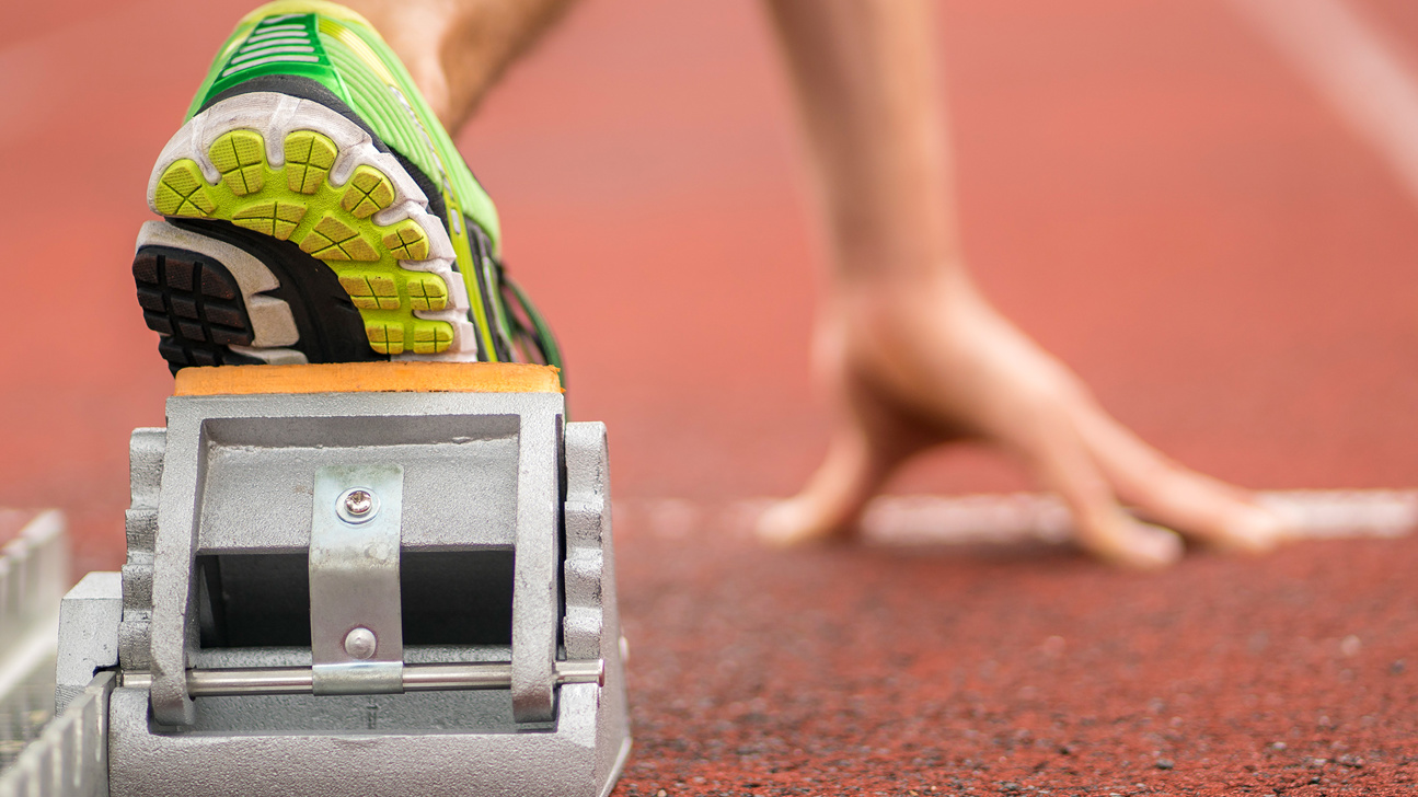 Startblock Leichtathletik Web