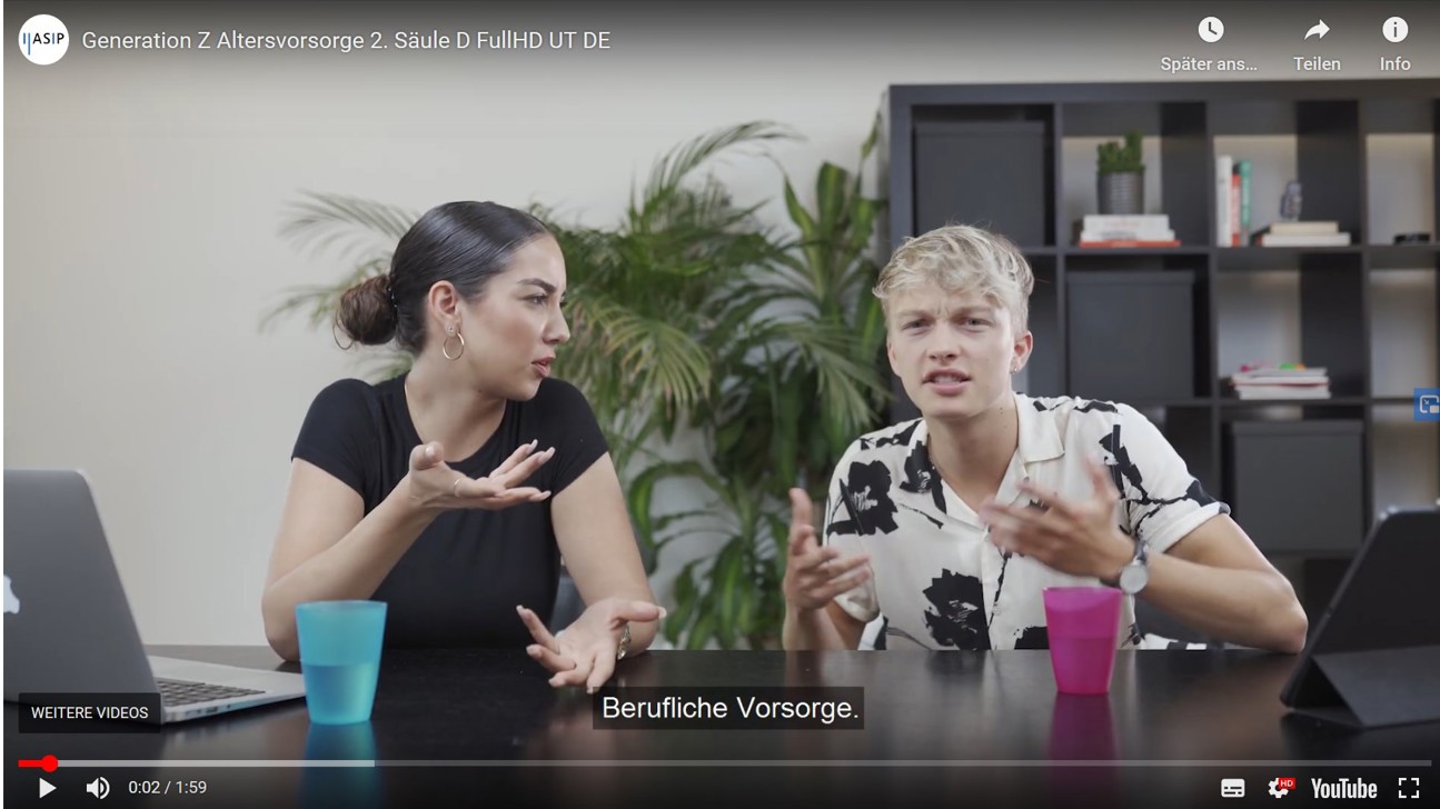 Video zur Beruflichen Vorsorge