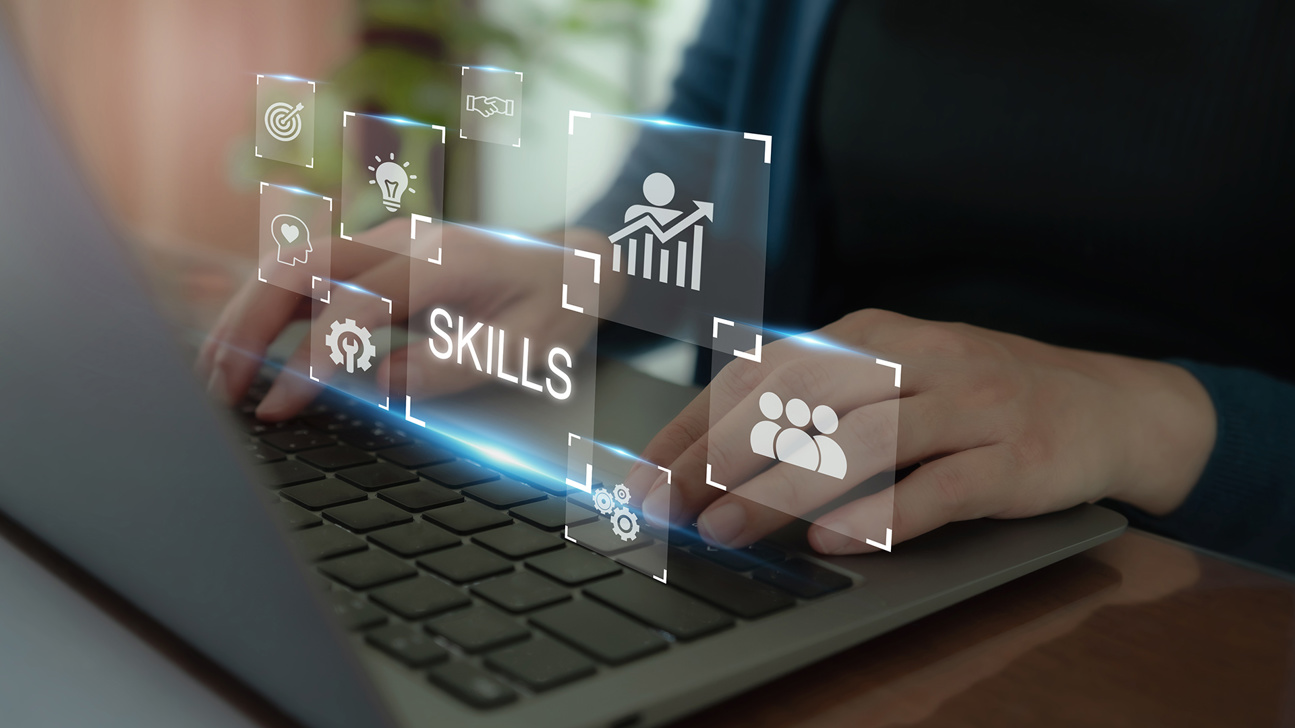 Laptop Virtuell Skills Web