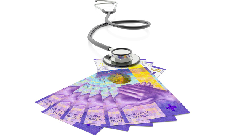 Geld Gesundheitskosten Stethoskop Web