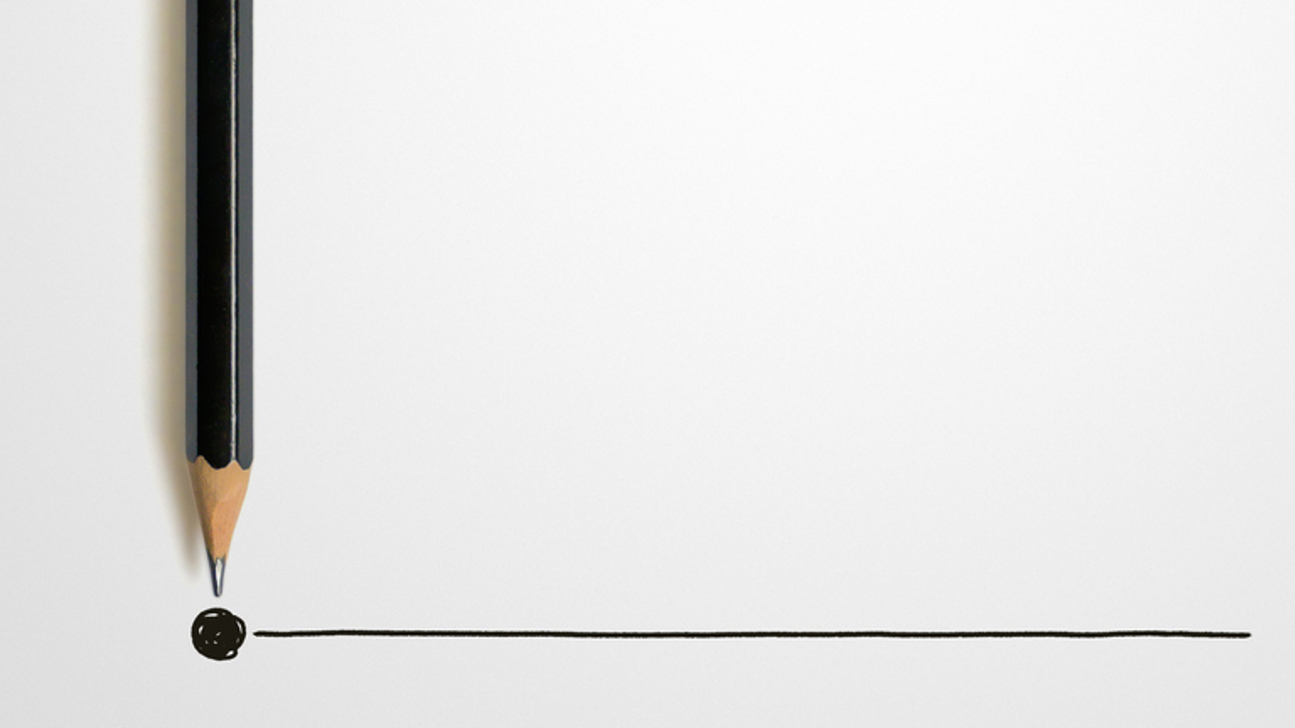 Bleistift Linie Punkt Istock 1196964042