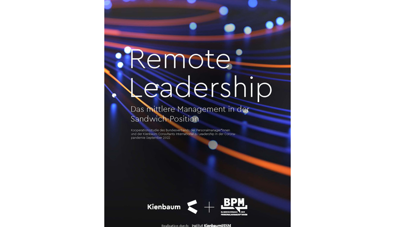 Studie Remote Leadership 2022 Cover