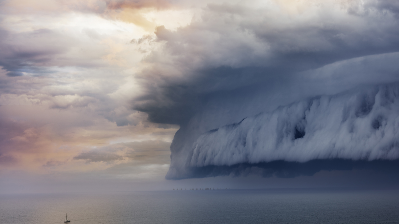 Wolke Sturm Meer Schiff Istock 949472814