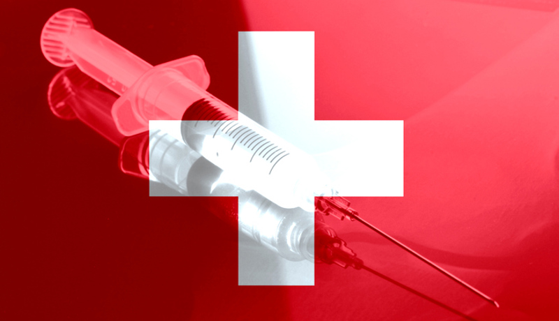Spritze Schweizerkreuz Istock 1306311150