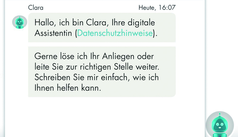 Chatbot Helvetia