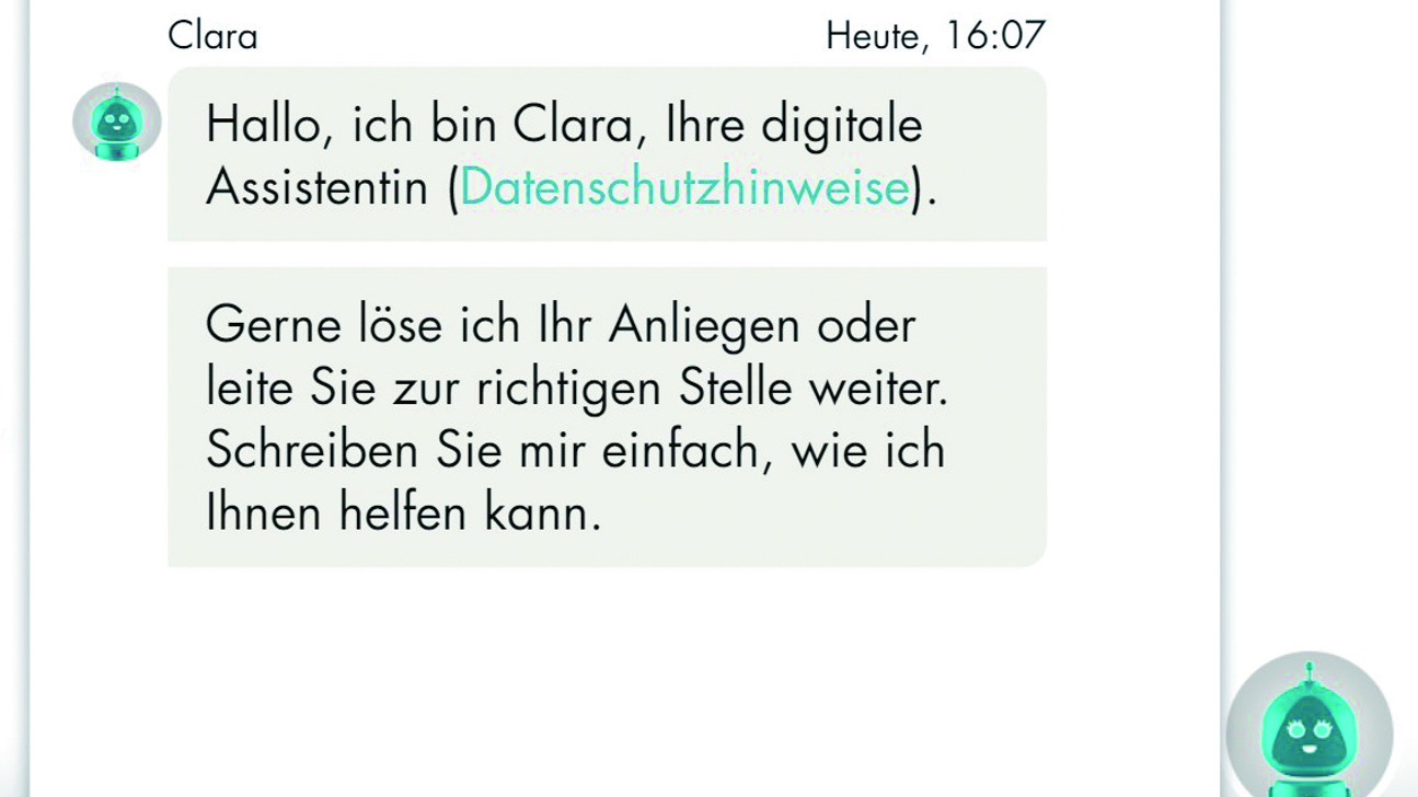 Chatbot Helvetia