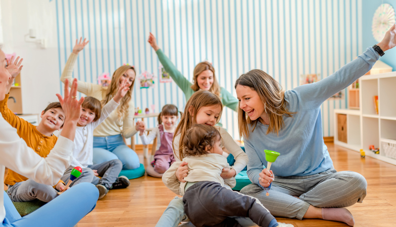 Kinder Tagesstaette Kita Istock 1393822425