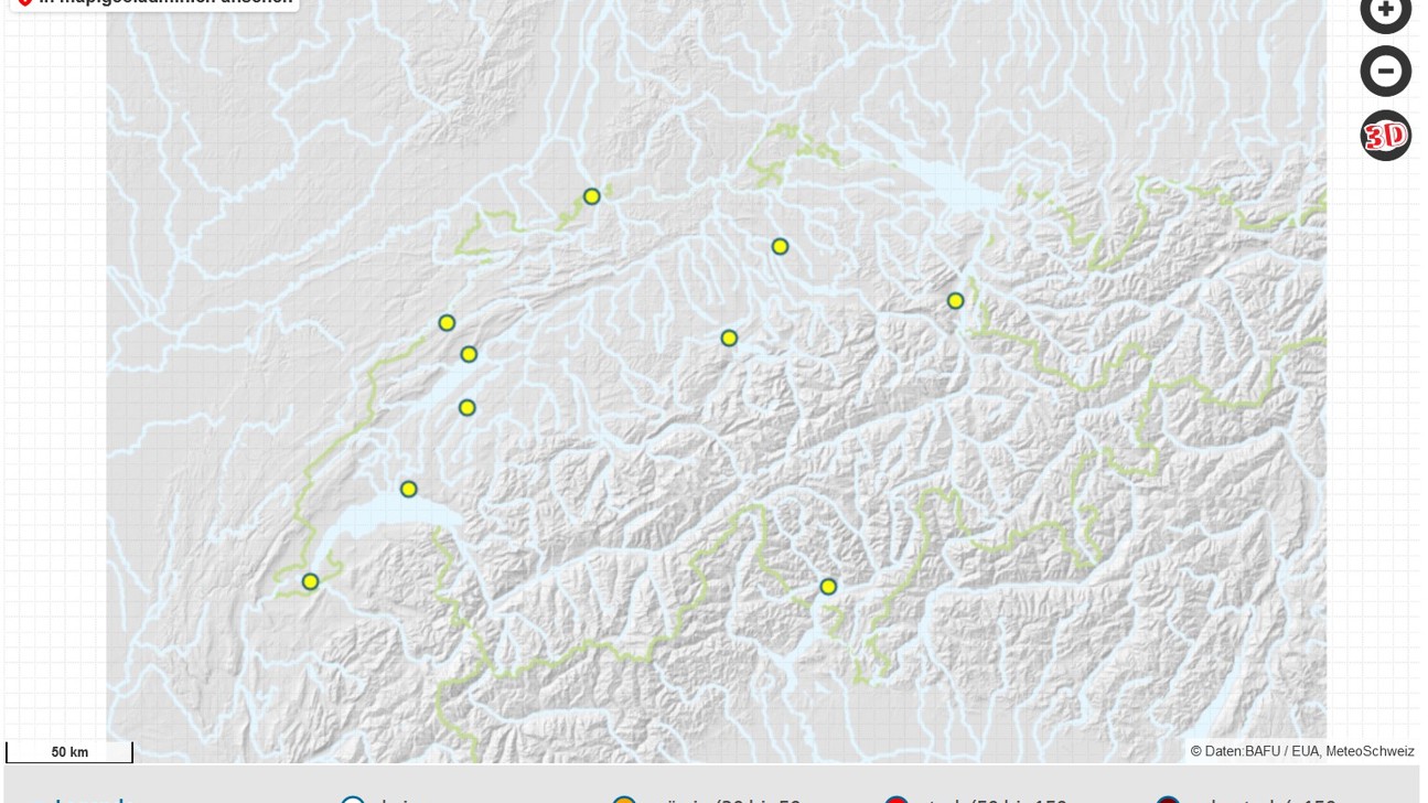 Pollenmessung Meteo Schweiz